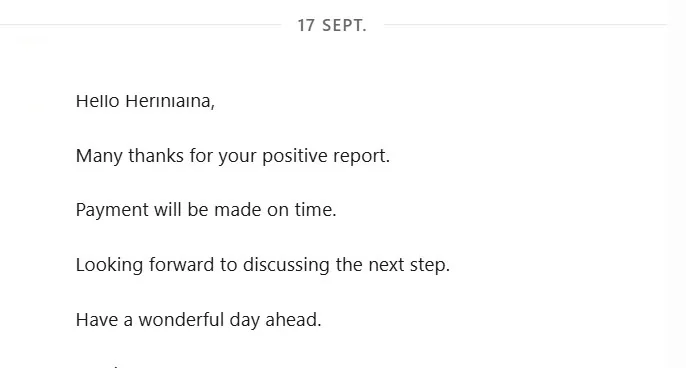 Retour client anonymisé — CEO luxury tour operator